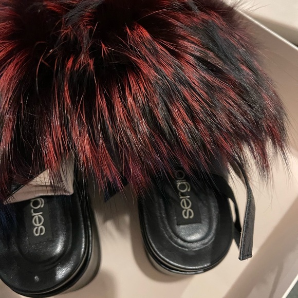 SERGIO ROSSI Chunky Platform Sandals - Picture 5 of 11